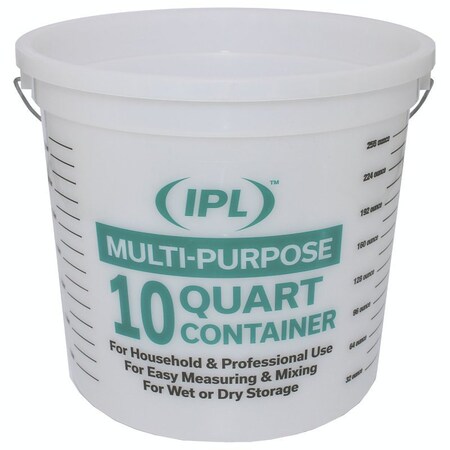 Leaktite Paint Pail Poly Wht 10Qt 10Q12NM0012