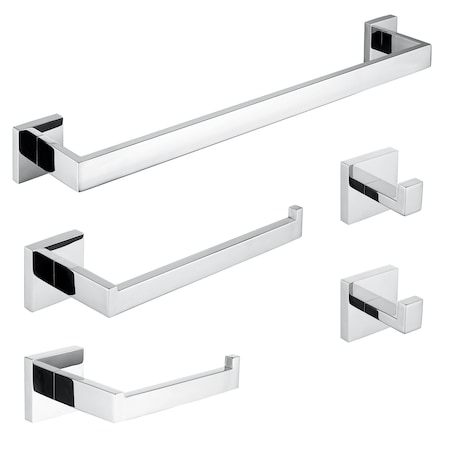 Anzzi Bathroom Hardware Set AC-AZSET2-CH