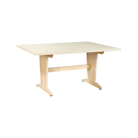 Diversified Spaces Extra Large Pedestal Table, 72"x48" PT-7248P