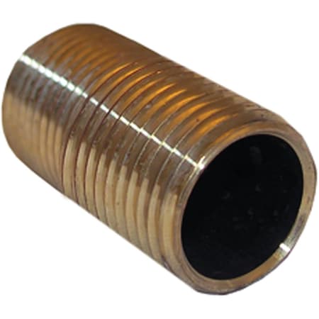 Westlake Pipe & Fittings 3/8''xClose Brass Nipple 17-9401