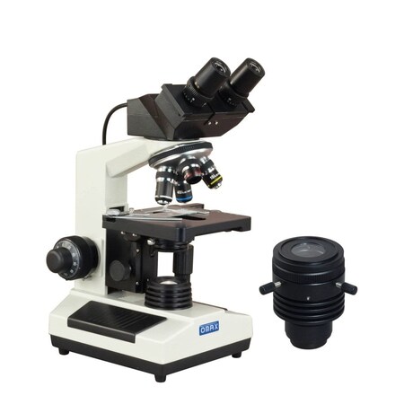 Amscope 40X-2000X 3MP Digital Integrated Microscope with Halogen Illumination + Koehler Field Lens MD827S30-A195K