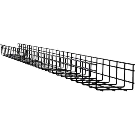 Eaton Tripp Lite Series Wire Mesh Cable Tray - 150 x 100 x 3000 mm 6 in. x 4 in. x 10 ft., 10 Pack SRWB6410STR10