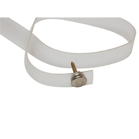 Overtime A750 18 In. Plastic Tie Back - Clear OV3027205