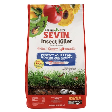Gardentech Sevin Insect Killer Granules 10 lb 100547215