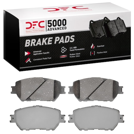 Dfc 5000 Advanced, Disc Brake Pad Set, 1551-0908-00