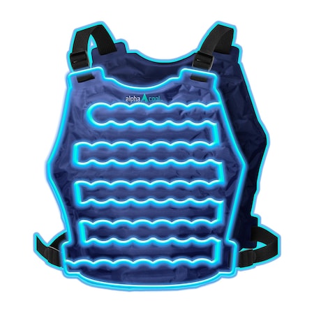 Alphacool Polar Cooling Ice Vest - One Size - Navy 675595811593