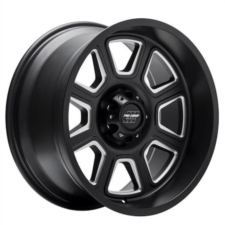 La Risa 20 x 10 in. 6 x 5.5 Bolt Pattern 4.75 in. Back Space Gunner Wheel LA3638857