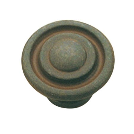 Hd Rustic 1.38 in. Cabinet Knob, Rustic Iron BWP2011 RI