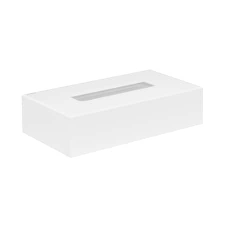 Axor Universal Circular Tissue Box in Matte White 42873700