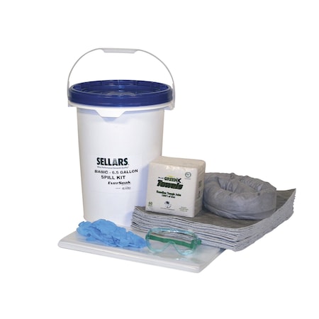 Sellars General Purpose 6.5 Gallon Pail Spill Kit 99070