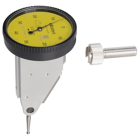 Mitutoyo DIAL TI, BASIC SET, VERTICAL, 0.8 MM, 0.01 MM GRAD, YELLOW DIAL 513-454-10E