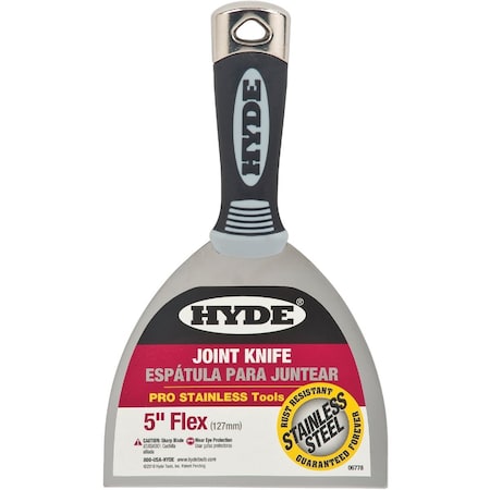 Hyde Pro Stainless 5'' Flex Joint Knife 6778