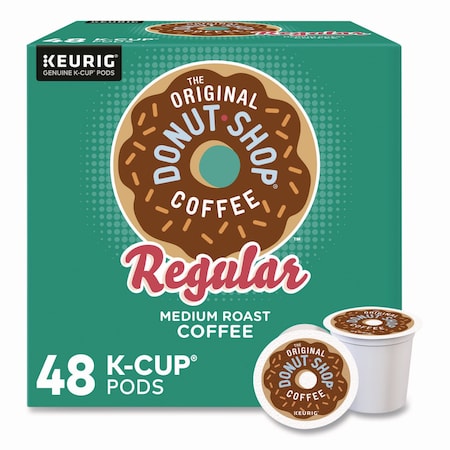 The Original Donut Shop Donut Shop Coffee K-Cups, Regular, 0.39 oz, 48PK 5000356558