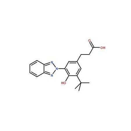 Ak Scientific 3-(3-(2H-Benzo[d][1, 2, 3]triazol-2-yl)-5-(tert-butyl)-4-hydroxyphenyl)propanoic acid (1g), CAS 84268 0382AF-1g