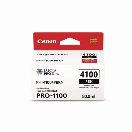 Canon High-Yield Ink (PFI-4100), Black 6777C002AA