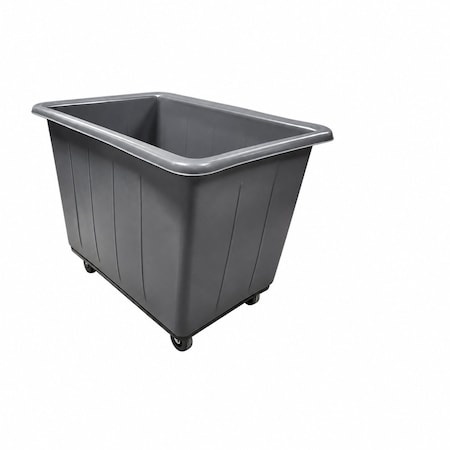 Loadpro Commercial Grade Heavy Duty 8 Bushel Bin Cart, 800 lb Capacity, Gray RM-LOADPRO-8BU GRY