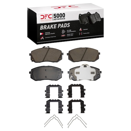 Dfc 5000 Advanced Disc Brake Pad Set, 1551-1295-03
