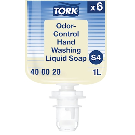 Tork Hand Soap, Dye Free, Fragrance Free, 6 PK 400020