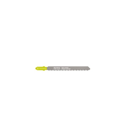 Fein 3 in. Chrome-Vanadium T-Shank Jigsaw Blade 10 TPI for reverse cut, 5PK 63503183010