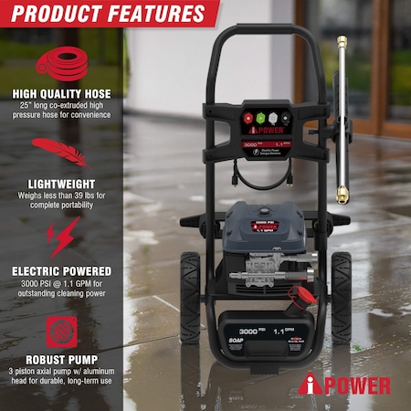 Aipower Pressure Washer APW3000E