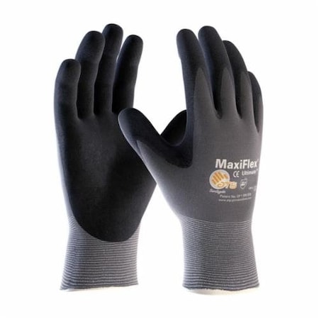 Atg 34-874 GENERAL PURPOSE GLOVES, SEAMLESS STYLE, L, MICROFOAM NITRILE PALM, 15 GA NYLON 34-874/L