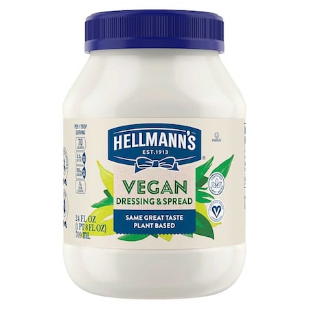 Hellmanns Vegan Mayonnaise Dressing & Spread, 24 Ounce, 6PK 68832532