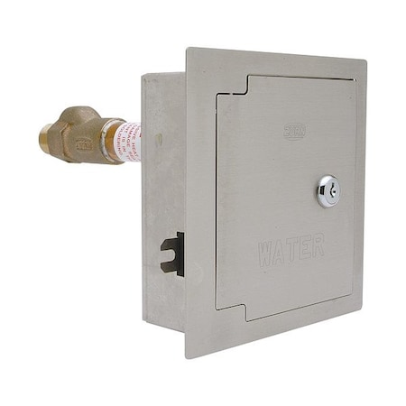 Zurn Wall Hydrant, 15 1/8 in L, 90 psi Z1320-CXL-12