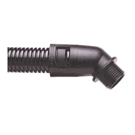 Abb 45D PA66 FITTING 3/4NPT 28MM-BL, 10PK AL28/075/45/BLYI
