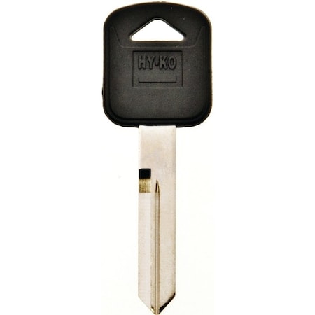 Hy-Ko Key Blank, Brass, Nickel, For: Ford Vehicle Locks 12005H75