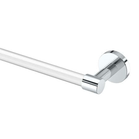 Gatco Clarion 18 in Towel Bar, Crystal-Clear Acrylic/Chrome 5711