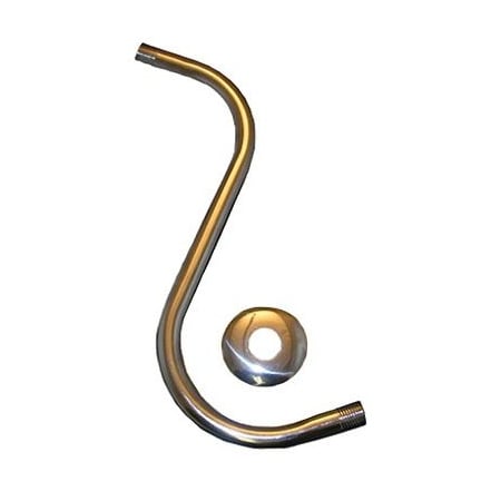 Larsen Supply Co 10Chr S Shwr Arm/Flange 08-2461