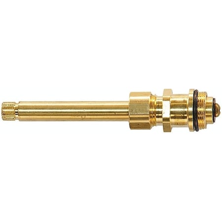 Danco Faucet Stem, Brass, 4-1/2 in L, For: Sterling Two Handle Tub/Shower Faucets 16933B