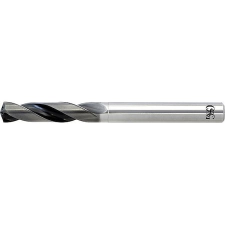 Osg Carbide Drills for Stainless Steel, 0.0866 in Size, 140 Degrees Point Angle, Spiral Flute 8665220