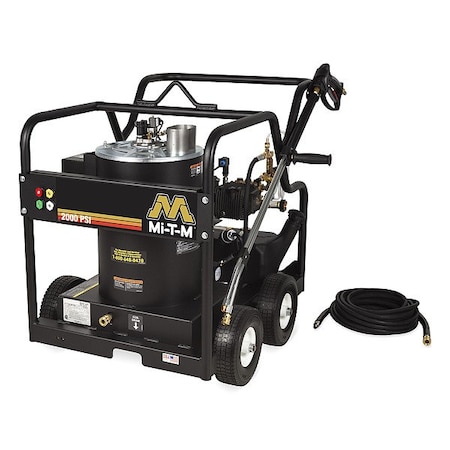 Mi-T-M CordedPressureWasher, Hot, 2000psi, 230V GH-2003-SD10
