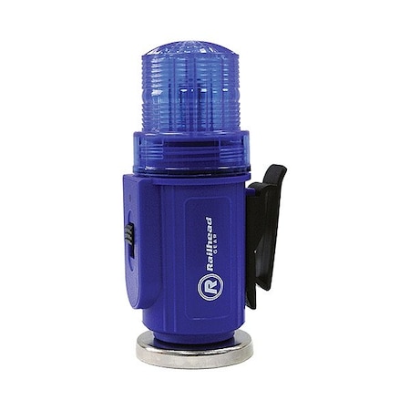 Railhead Gear Strobe Light, Blue, 0.5 W, LED M50BT-LED