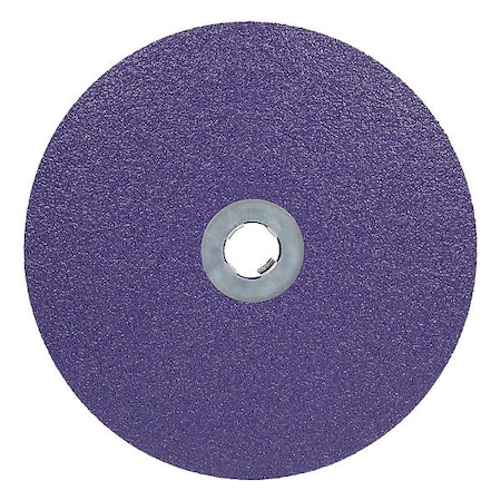 3M Cubitron Fiber Disc, Ceramic, 7 in Dia., PK25 7100349677