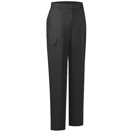 Red Kap WMNS CARGO POCKET PANT, BLACK, PT89BK 08 34U