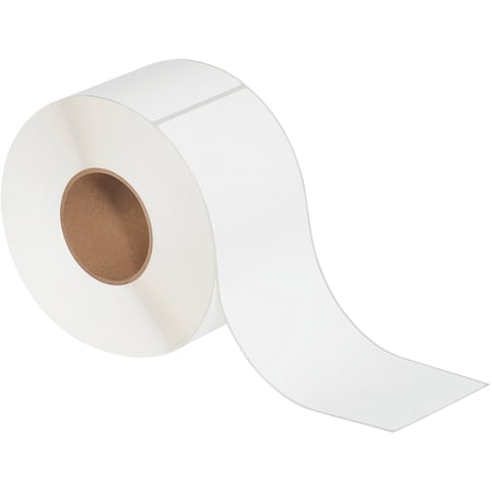 Tape Logic 4 x 13in White Thermal Transfer Labels THL638