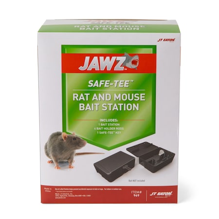 Jt Eaton Jawz Safe-Tee Rat and Mouse Bait Station 969
