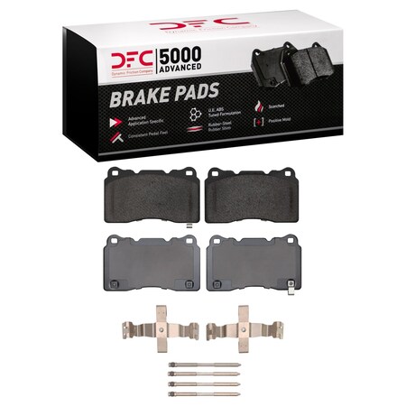 Dfc 5000 Advanced Disc Brake Pad Set,  1552-1001-06