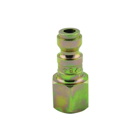 Milton T-Style Plug, 1/4 in, FNPT, Steel S-784