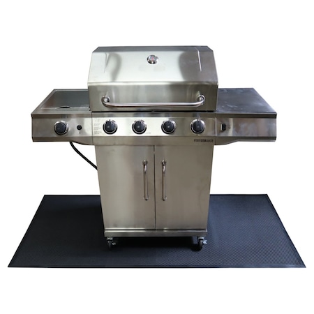 Rubber-Cal Black 0.2 in Thick, Rubber 03-R278-7232