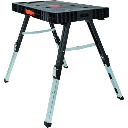 Omnitable Workbench Blk/Slv 37"H E0130145