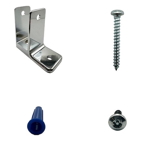 Hadrian AlcovePanelKit, ChromeZamac, Chrome-Plated 603300