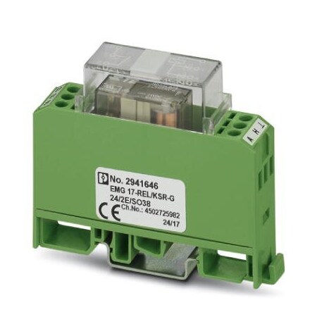 Phoenix Contact EMG 17-REL/KSR-G 24/2E/SO38 Relay 2941646