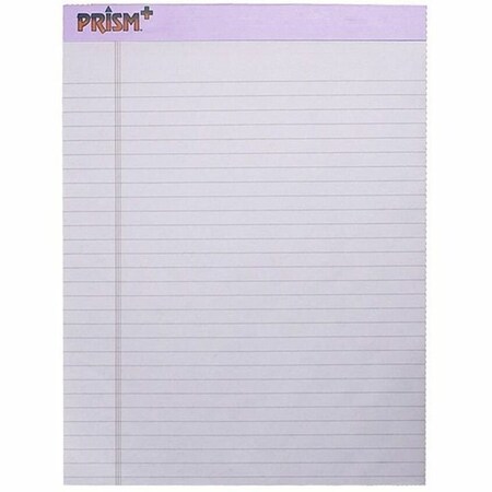 Tops Business Forms TOPS, PRISM + COLORED WRITING PAD, WIDE/LEGAL RULE, 8.5 X 11.75, ORCHID, 12PK 63140