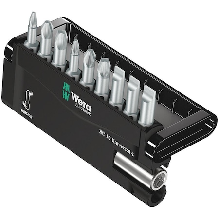 Wera Bit-Check 10 Universal 4, 10 pieces 5056159001