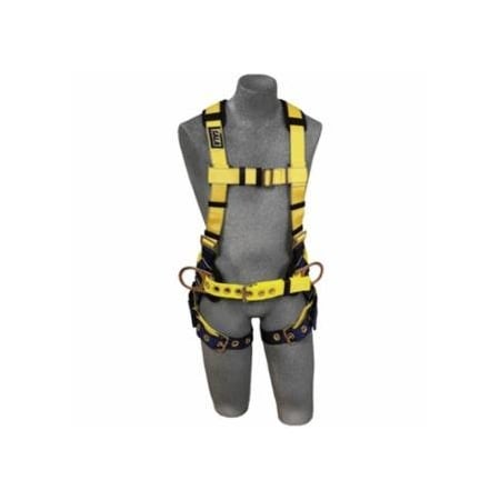 Dbi-Sala Delta, Construction Style Harness, (2) Waist D-Rings; Back D-Ring, Medium 098-1101654