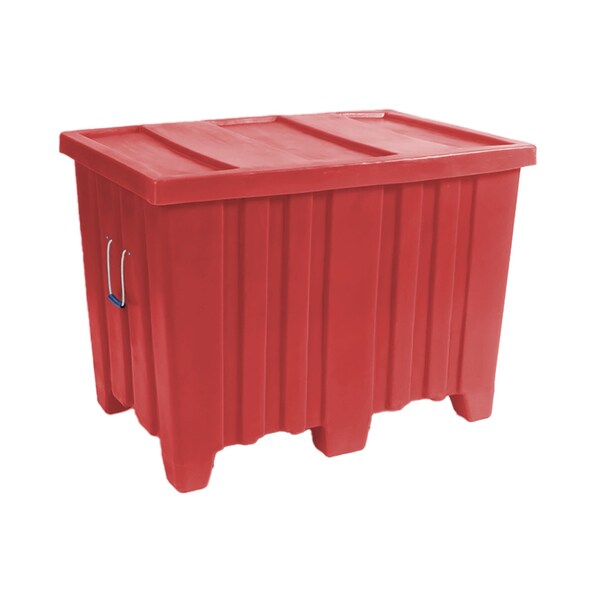 Myton Industries Bulk Ship Container, 16.5 cubic ft., 450lbs. capacity, RED MTR-1 RED - main
