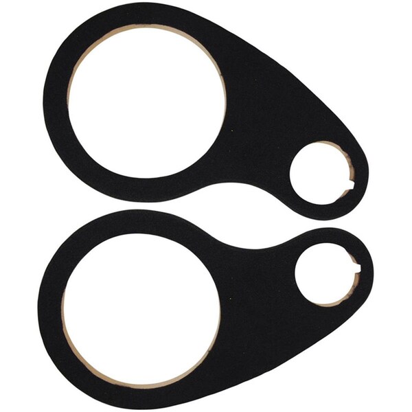 Nippon Pipemans Carpeted 8 in. Wood Ring with 2.875 in. Tweeter RING8CTW - main